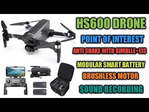 HS600 drone | NEW Holy Stone HS600 GPS Drone | 4K Camera 2-Asix Gimbal