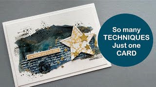 So many techniques in just one card! So many techniques in just one card!