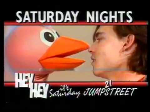 Johnny Depp and Oswald - Hey Hey It's Saturday Night - 21 JumpStreet