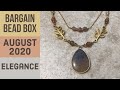 Bargain Bead Box - August 2020 - Elegance Inspiration