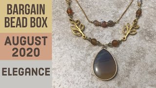 Bargain Bead Box - August 2020 - Elegance Inspiration