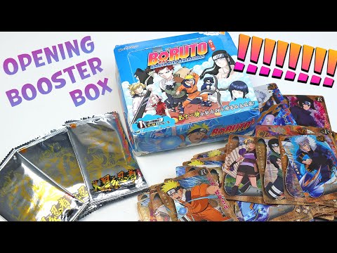 当日発送　BORUTO 博人伝 トレーディングカード 10枚セット Unboxing Boruto Naruto Next Generation Trading Cards Booster Box