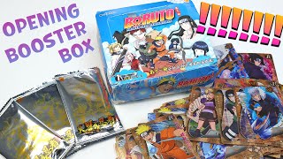 Unboxing Boruto Naruto Next Generation Trading Cards Booster Box from Aliexpress