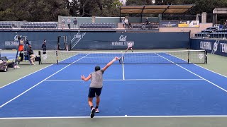 Carl Emil Overbeck (California) vs Constantinos Djakouris (UC Davis)