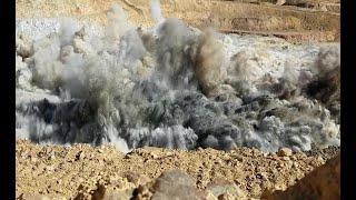 Open Pit Blasting in Nevada