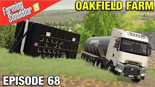 CARTING DIGESTATE Farming Simulator 19 Timelapse - Oakfield Farm Seasons FS19 Episode 68 screenshot 4