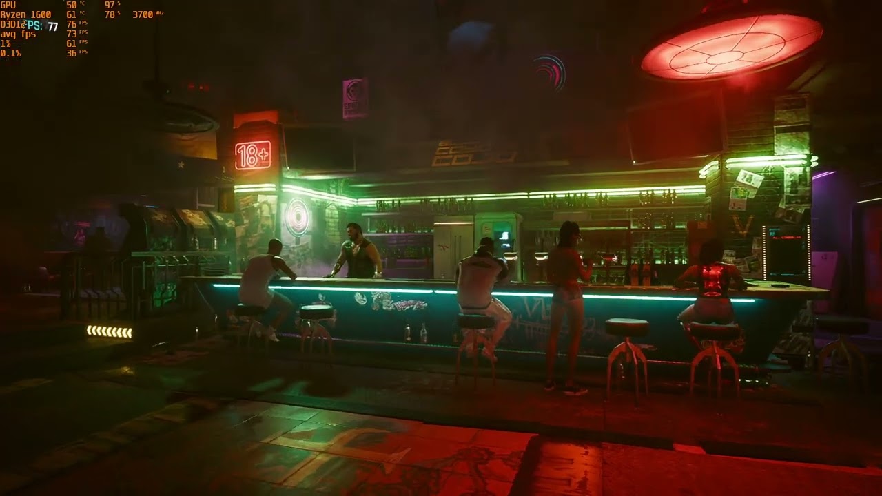 Ryzen 5 1600 vs Cyberpunk 2077