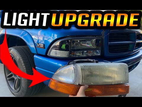 dodge-dakota-headlight-removal-replacement