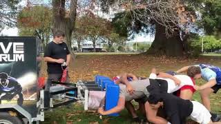 Rotorua Boys High School - Silver Fern Live Scrum Machine