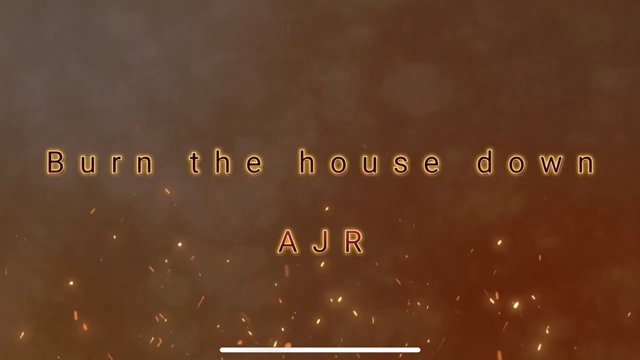 AJR - Burn the house down(번더하우스다운) 한국어발음 가사 노래 서울재즈페스티벌!! - YouTube