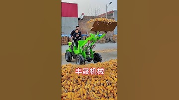 Agricultural and household small loaders, factory outlets. #Loader #SmallLoader #Forklift #Tractor