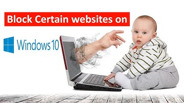 Block websites on windows 10 with host file