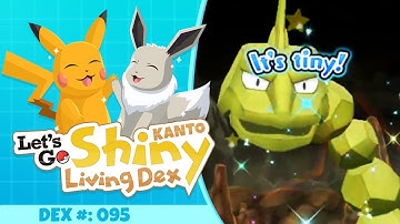 SHINY ONIX WANTED TO SURPRISE ME!! | Pokemon Let