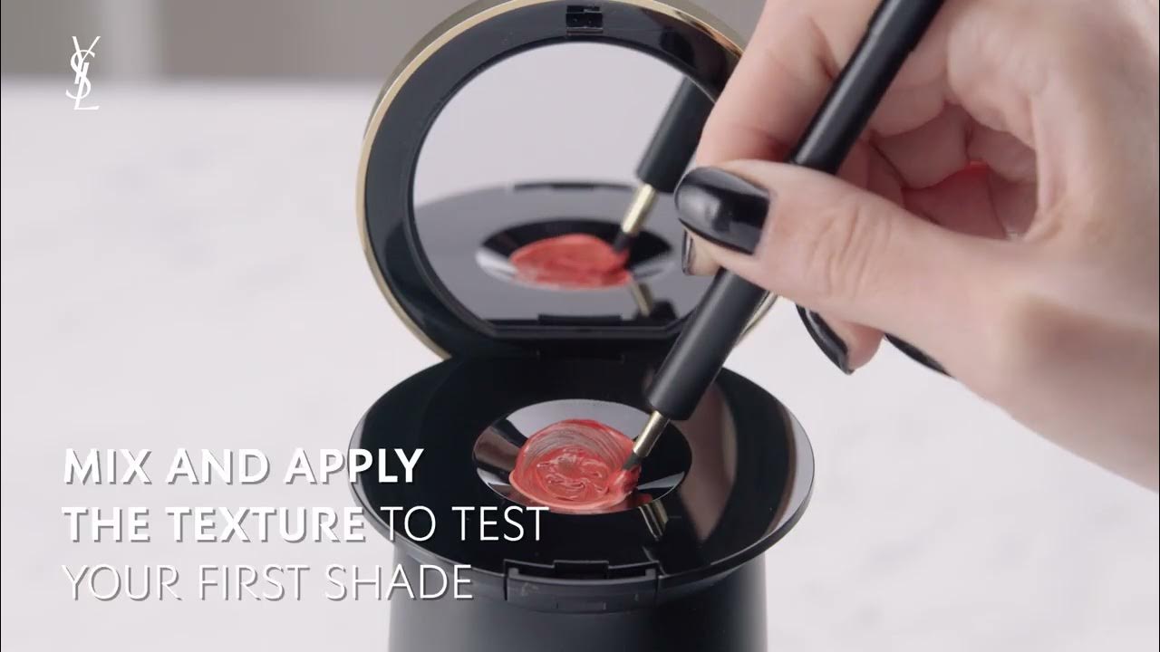 Tutorial Rouge Sur Mesure Personal Lipstick Maker Calibrating