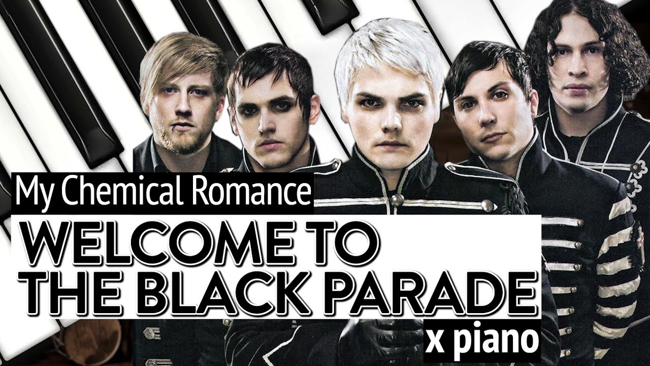 My Chemical Romance Black Parade Ноты фортепиано. Обой для ПК Black Parade. Welcome to the black parade my chemical