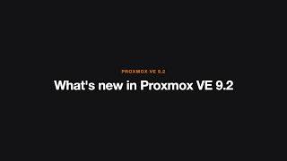 Proxmox VE 9.2: What's New and Should You Upgrade