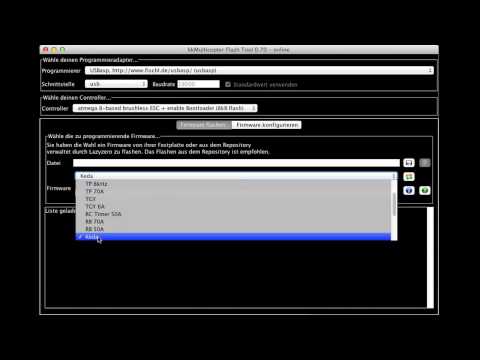TUTORIAL: 3. How to Flash ESC wit KK Multicopter tool