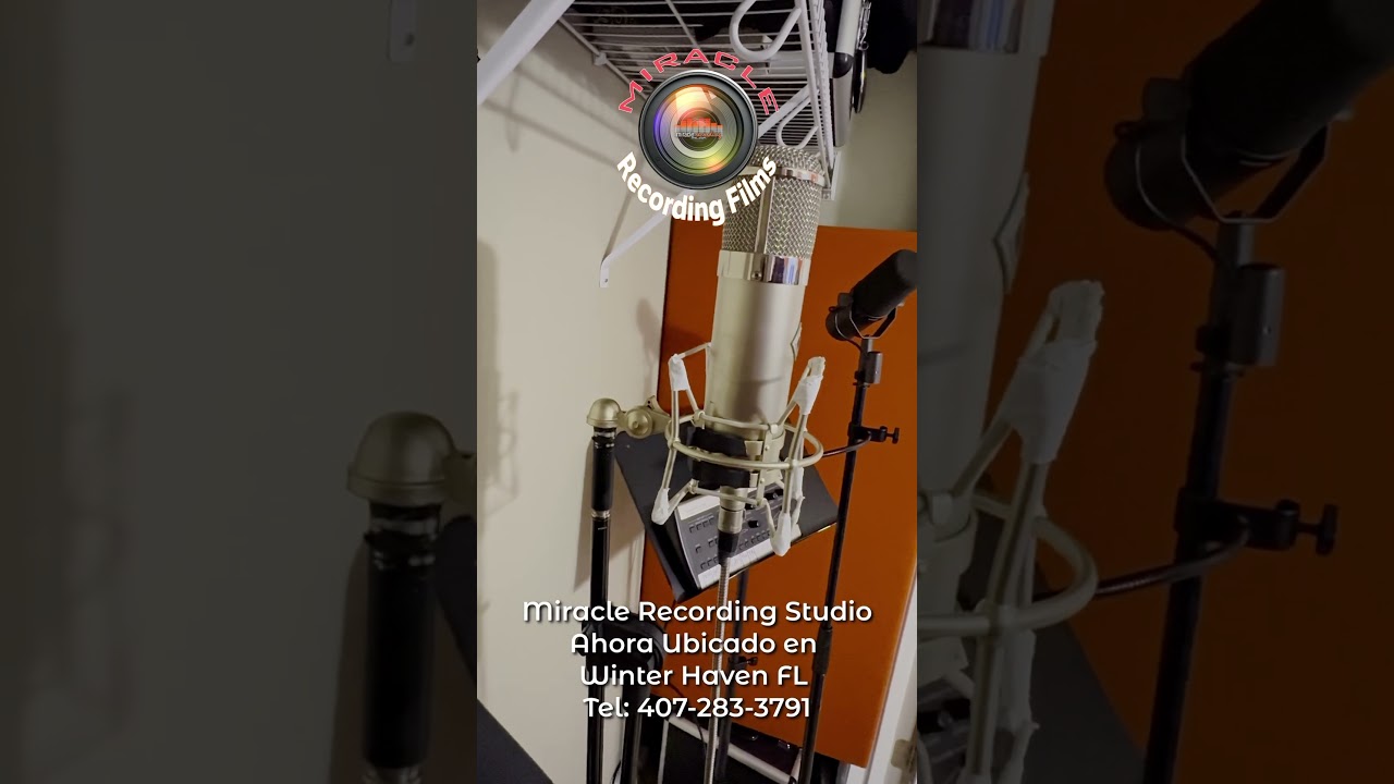 Saludos y bendiciones. Somos Miracle Recording Studio, ubicado en Winter Haven FL 