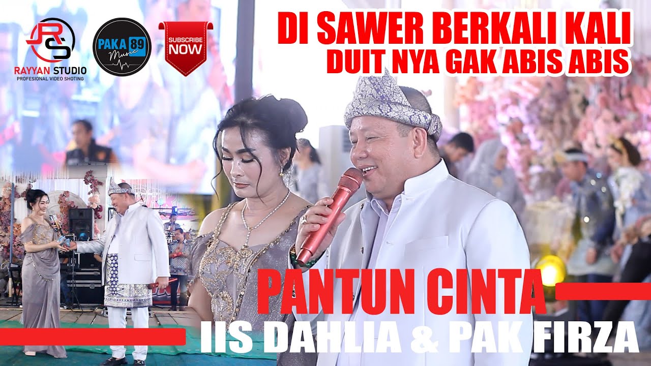 SAWERAN NYA GAK ABIS2 | DUET IIS DAHLIA & PAK FIRZA PANTUN CINTA | LIVE KETAPAT AIR BENING MURATARA