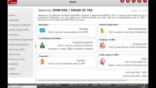 Employer Self Service Portal Login