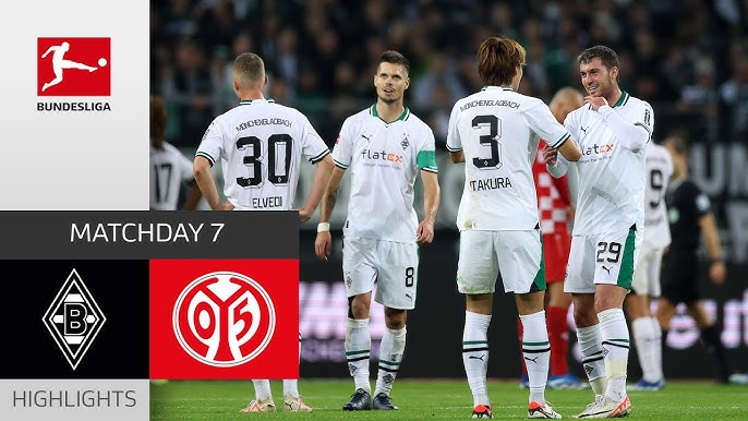 Mönchengladbach e Mainz abrem a 7ª rodada da BundesligaJogada 10