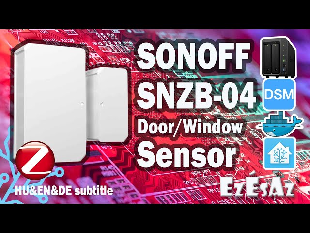 SONOFF SNZB-04 - Sensor de puerta/ventana, incluye batería