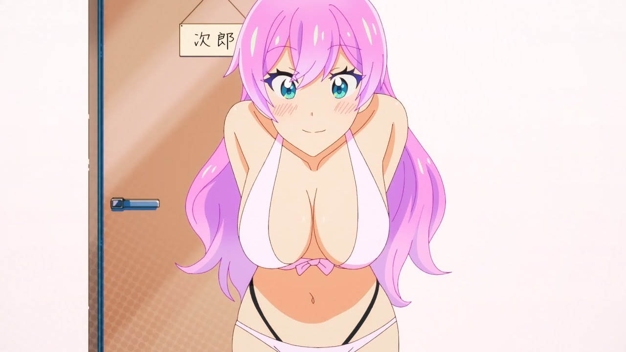 Jirou can't stop looking at Akari's swimsuit / Fuufu Ijou, Koibito