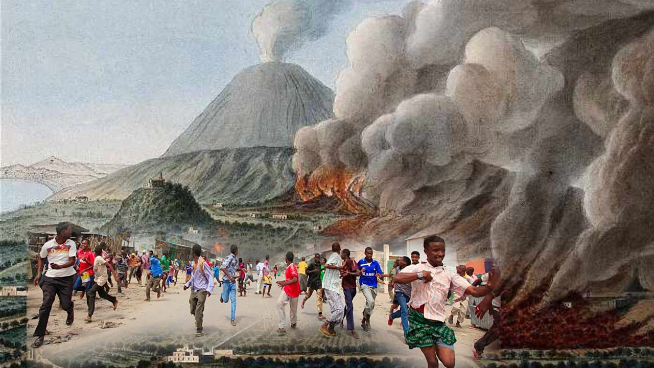 The horror of the Merapi volcano covers cities and villages at an altitude of 3000 meters