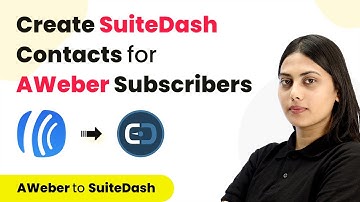 How to Create SuiteDash Contacts When AWeber Subscribers are Created