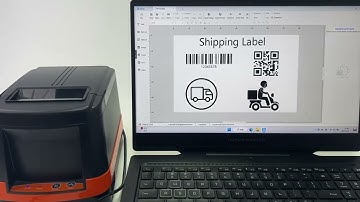How to use Dlabel software to print -  Hoin printer HOP-HL80