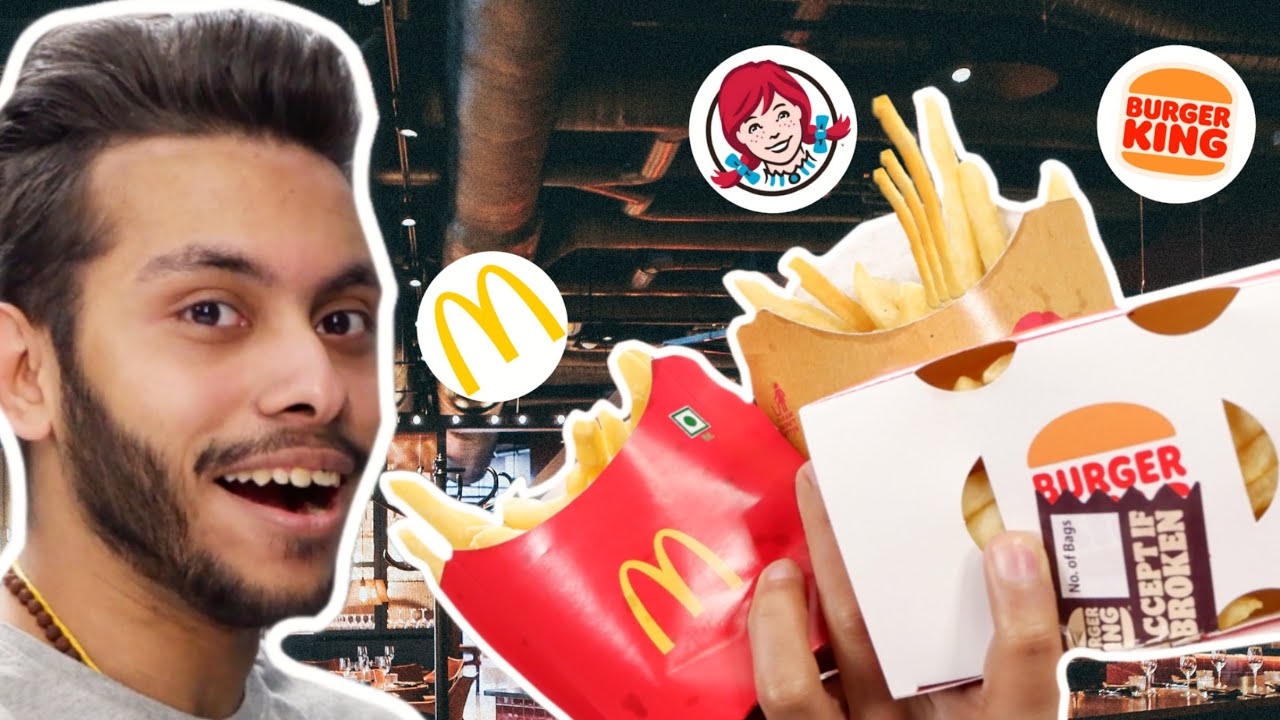 Best French Fries! Burger King Vs Mc Donald's, Vs Wendy's,🔥 Burger King ...