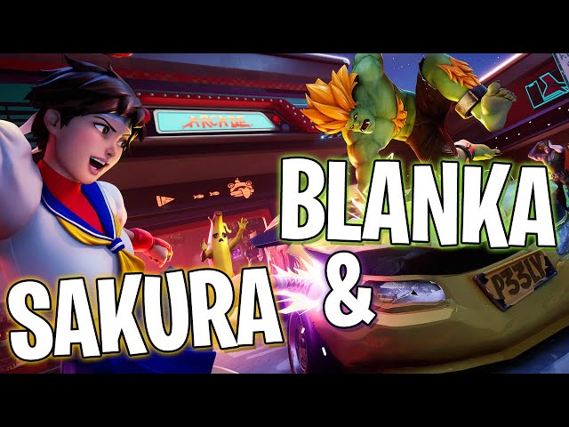 Street Fighters' Blanka and Sakura Touch Down in Fortnite - Compete in the  Blanka & Sakura Cup!