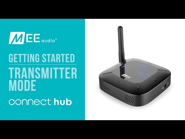 MEE audio Connect Hub / トランスミッターモード・セットアップ - YouTube