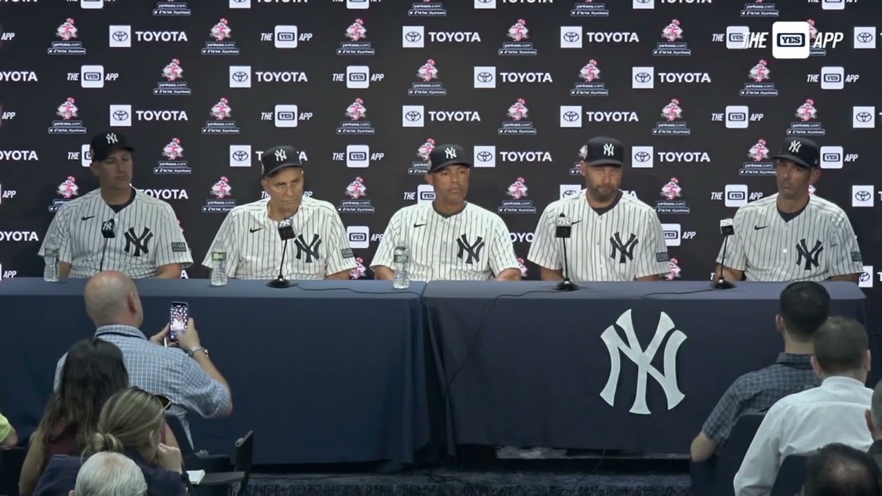 The Core Four New York Yankees 5 Time World Series Champions