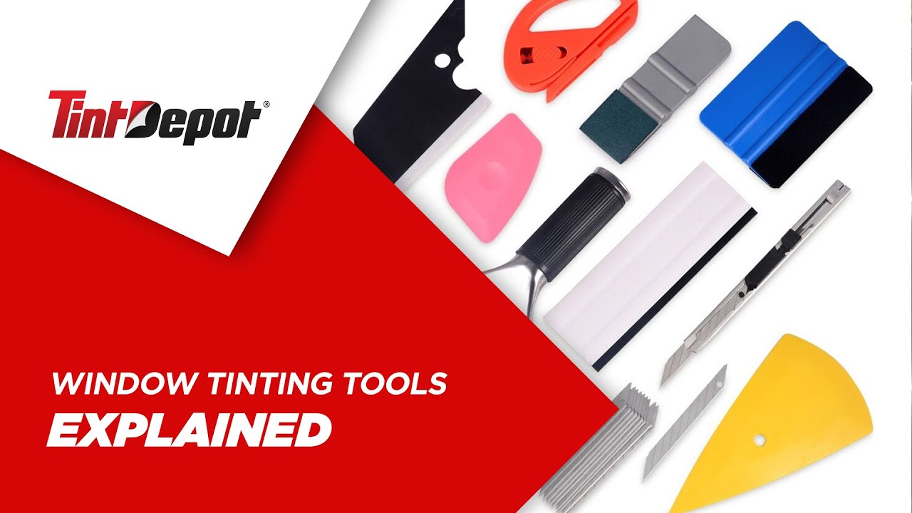 Car House Window Film Tint Tools Kit Tinted Scraper Tool Tinted