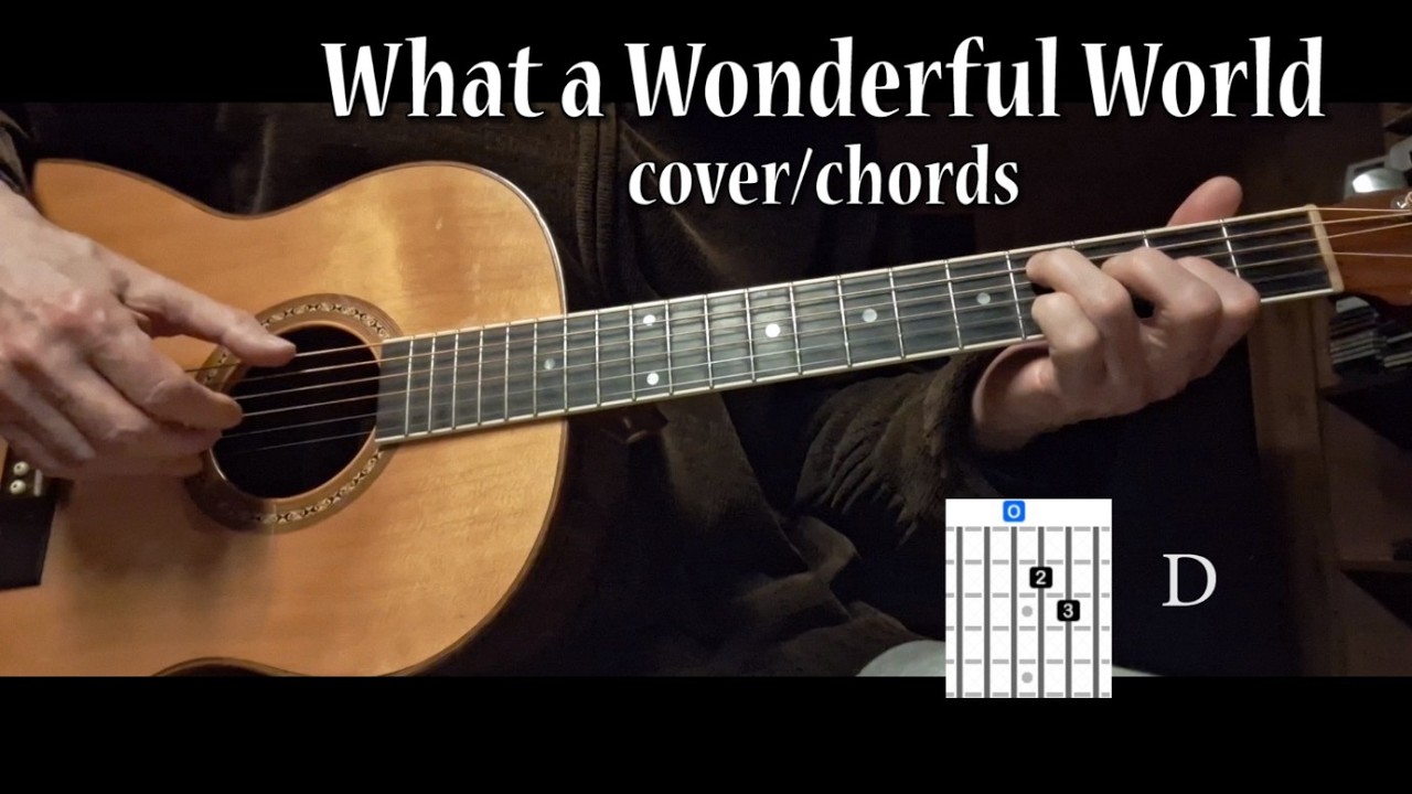 What a Wonderful World - cover with chords