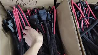This video shows the complete production process of wire harness in our factory.