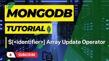 #76: $[indentifier] Array update operator in mongodb | Array Filter Update | MongoDB Tutorial Hindi