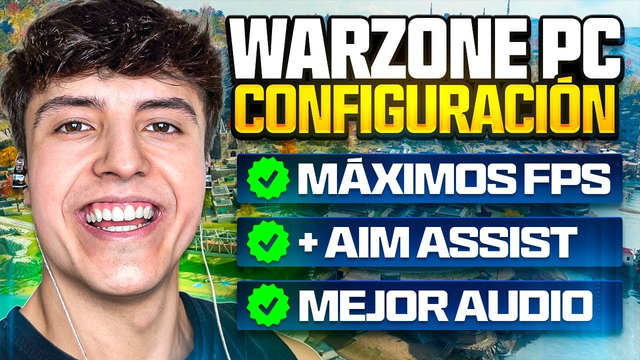 ¡LA *MEJOR CONFIGURACIÓN* PARA WARZONE PC! Configuración de gráficos Warzone PC