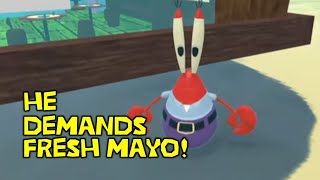 Mr Krabs Demands Fresh Mayonnaise