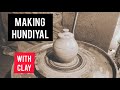 Satisfying Pottery video for making a hundi / உண்டியல் / making with clay
