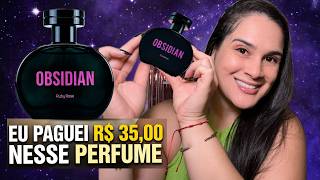 Unboxing the OBSIDIAN perfume from RUBY ROSE. Is it any good? | #rubyrose #perfume #review #fragr...