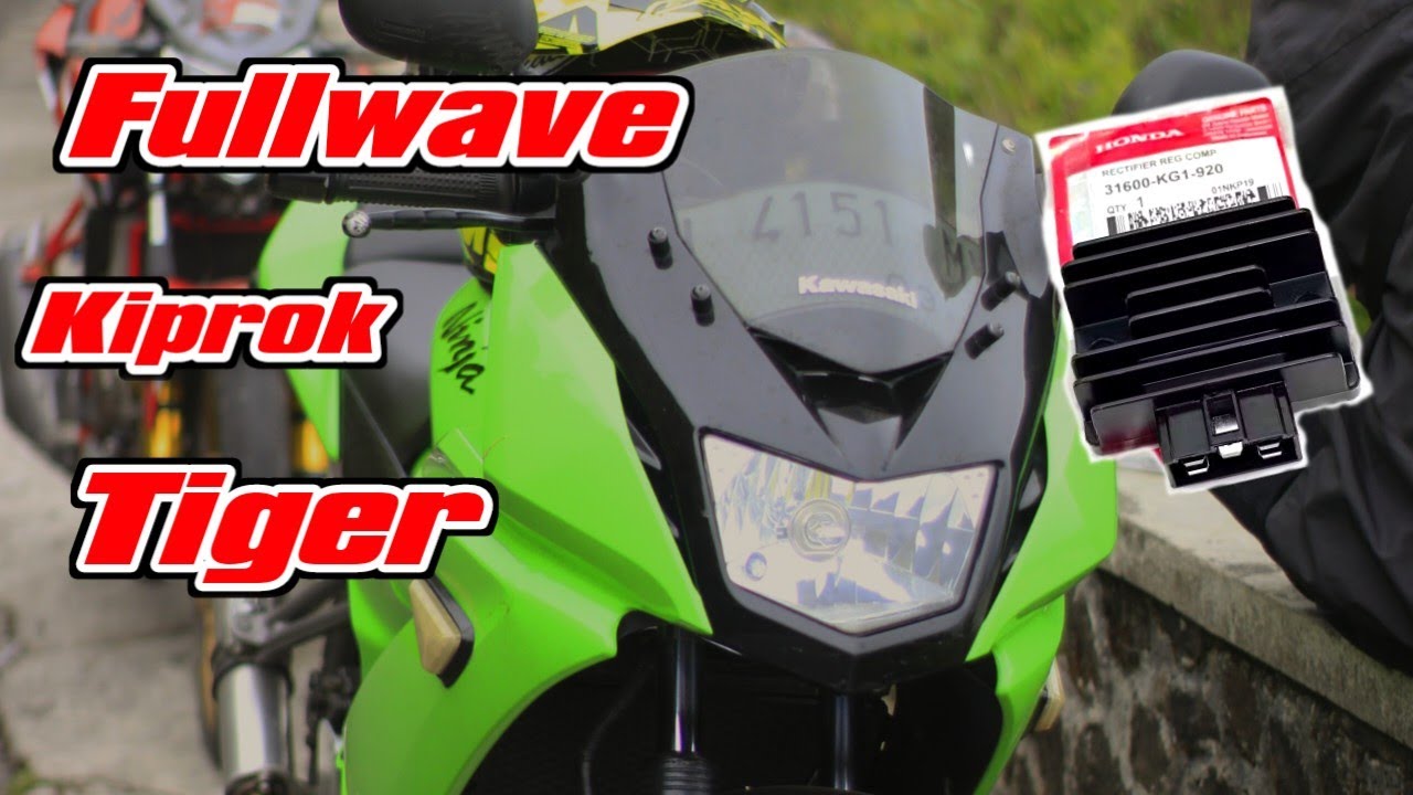 Ninja RR NEW 150  pasang kiprok Honda Tiger Fullwave Nmax KRR Kawasaki