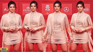 Ridhi Dogra Dazzles In Den Thighs Short Dress At Gq Men Of The Year 2024
