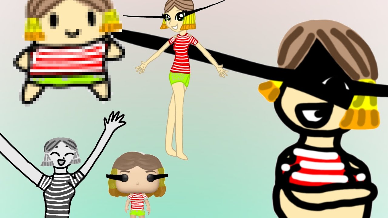 Малюю себе в різних стилях частина 2