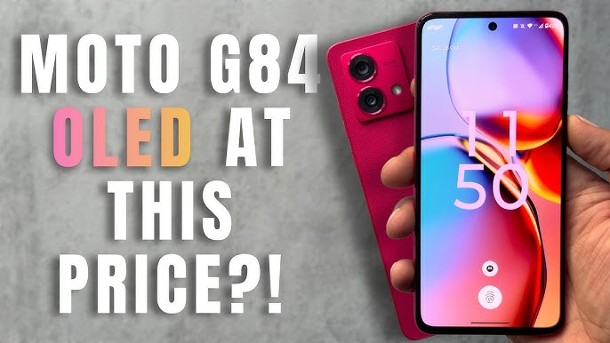 motorola moto g84 5G Viva Magenta by Pantone - Unboxing and Hands-On -  YouTube