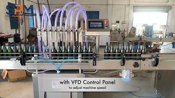 Automatic 8 head Liquid Filling and Capping Machine - SPM