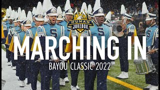 Southern University Human Jukebox | Marching In | Bayou Classic 2022
