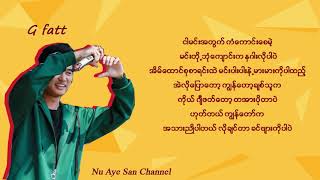 Miniatura del video "G Fatt - အကယ္၍ လက္ထပ္ျဖစ္ခဲ့ရင္"