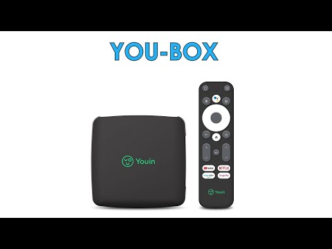 Android TV Box con TDT, Youin You-Box T2, 4K UHD, Chromecast incorporado y  Hey Google, HDMI, USB, Bluetooth 4.2, Ethernet 100 Mbps